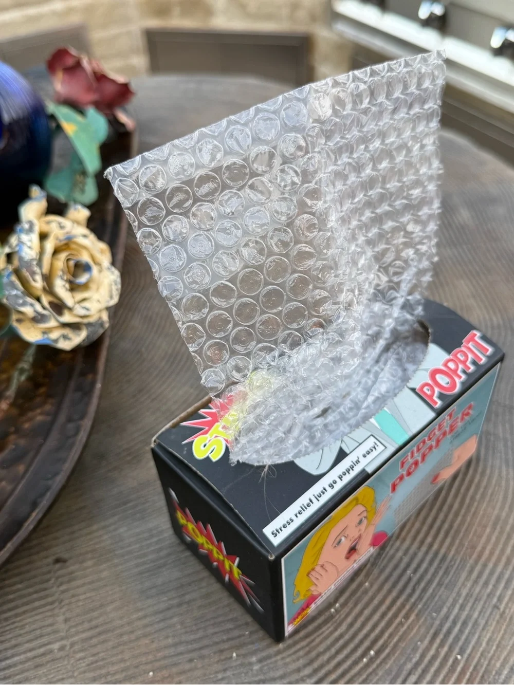 Poppit Bubble Wrap Sheet stress relief